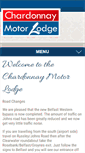 Mobile Screenshot of chardonnaymotorlodge.co.nz
